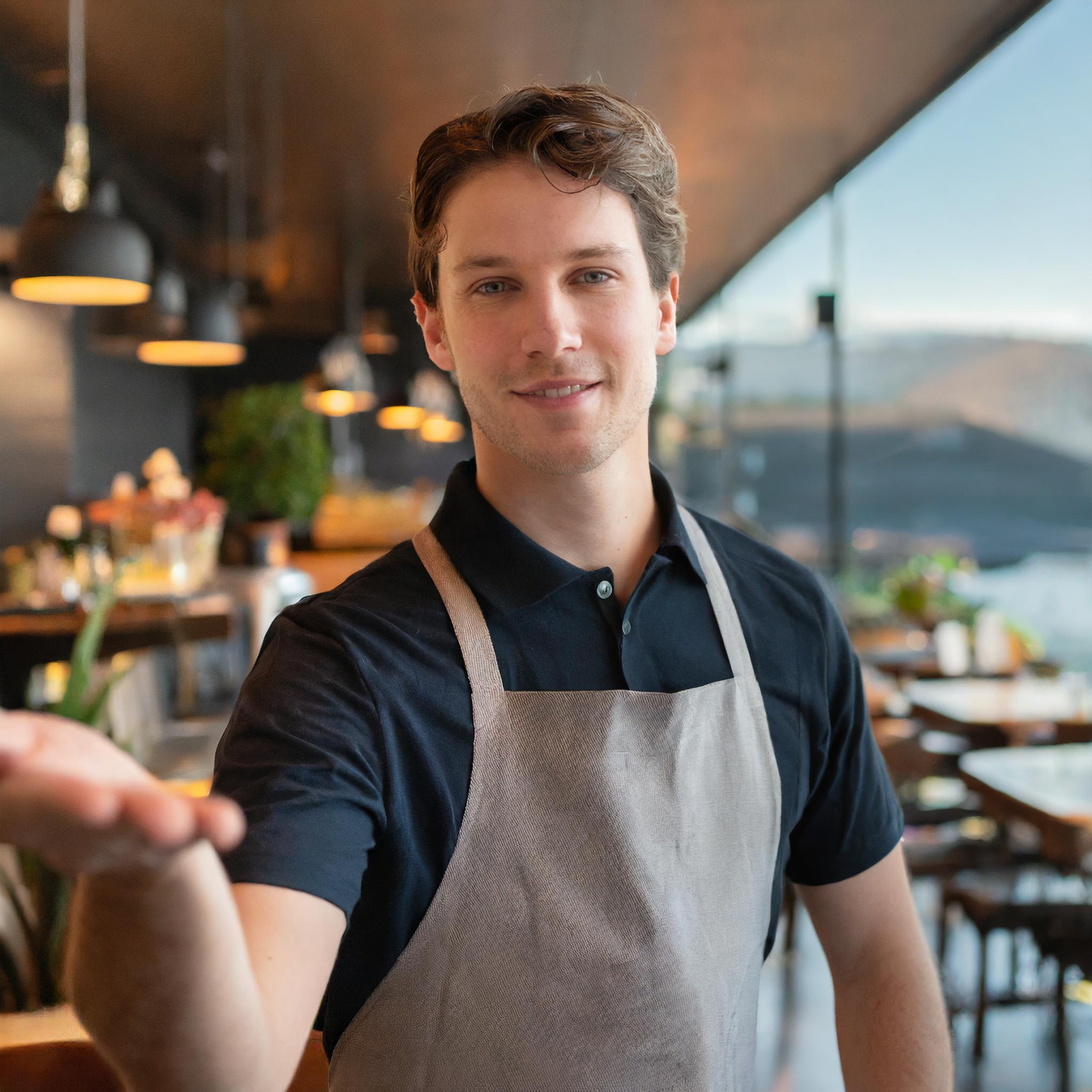 Person mit einem professionellen Erscheinungsbild